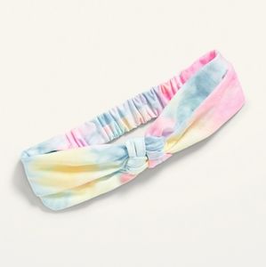 Fabric Covered Bow-tie Headband for Toddler Girls